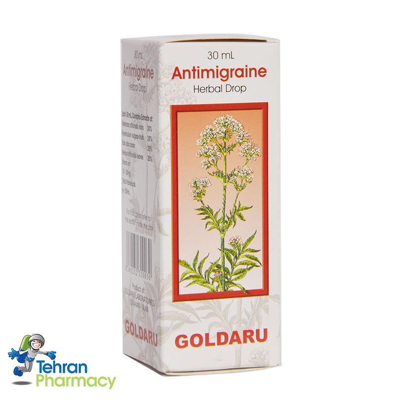 قطره آنتی میگرن گل دارو - GOLDARU Antimigraine
