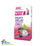 کاندوم تاخیری میوه ای 2 در 1 ناچ کدکس - Fruity delay
