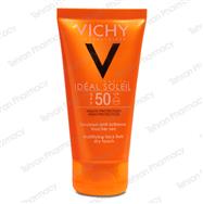 فلوئید ضد آفتاب درای تاچ ساده ویشی VICHY Dry Touch Face Fluid Spf 50