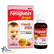 قطره آهن فروگلوبین ویتابیوتیکس - VITABIOTICS Feroglobin