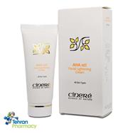 کرم آلفا هیدروکسی اسید سینره - Cinere Facial Lightening Cream AHA10%