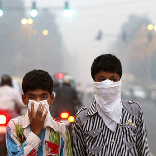1.8 میلیارد کودک قربانی هوای آلوده!