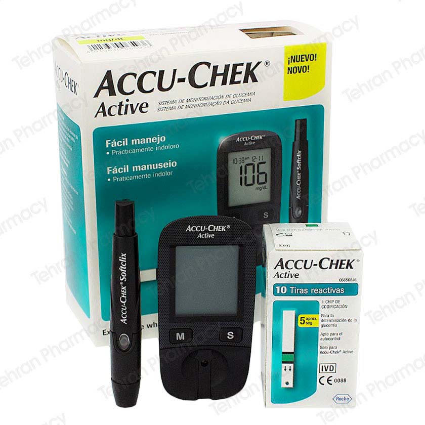 دستگاه تست قند خون اکیو چک (مدل اکتیو) ACCU-CHEK