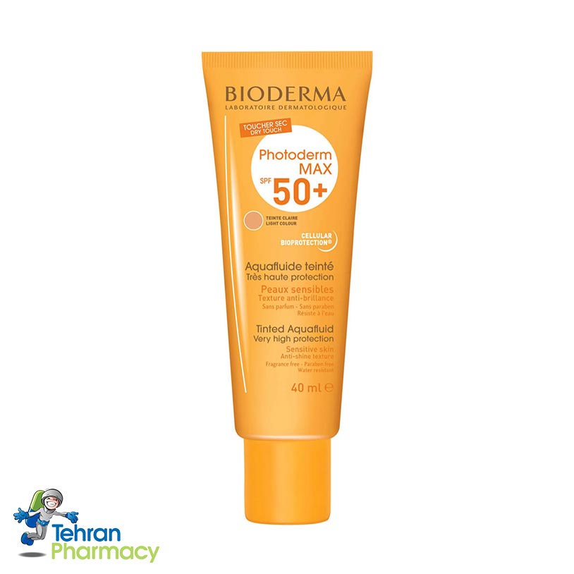 ضد آفتاب فتودرم مکس آکوافلوئید بژ روشن Bioderma - SPF50