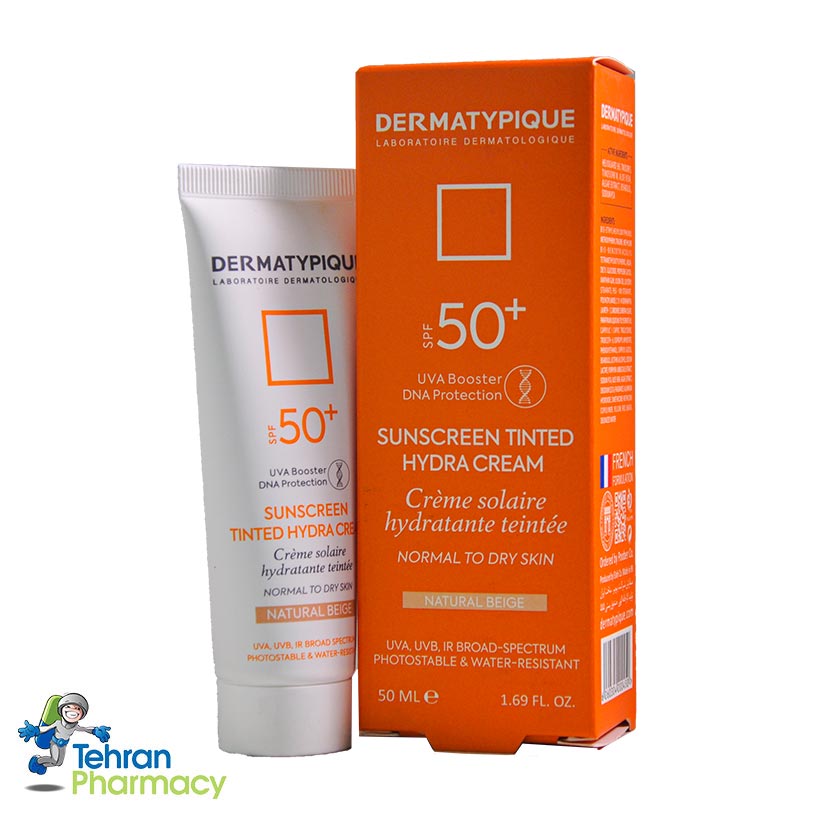 ضد آفتاب رنگی پوست خشک درماتیپیک، SPF 50