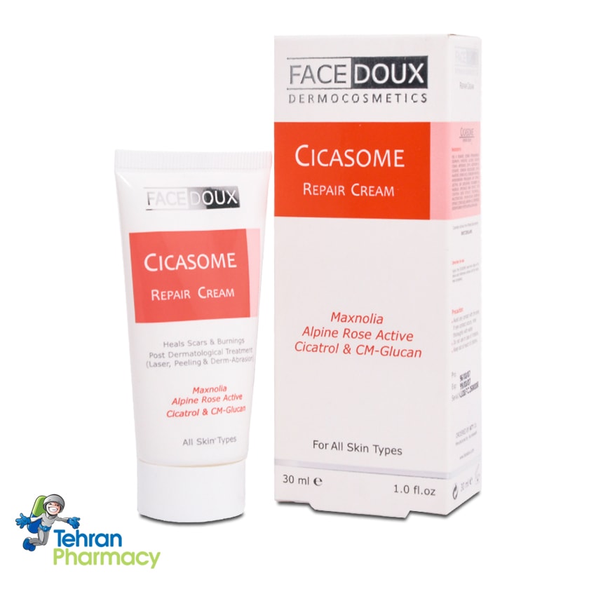 کرم ترمیم کننده پوست سیکازوم فیس دوکس - FACE DOUX