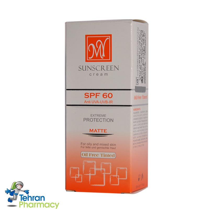 کرم ضد آفتاب رنگی فاقد چربی مای My Sunscreen Cream - SPF 60