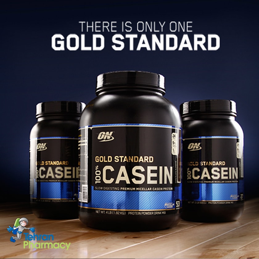  پودر کازئین گلد استاندارد 4 پوندی اپتیموم نوتریشن - ON CASEIN GOLD STANDARD