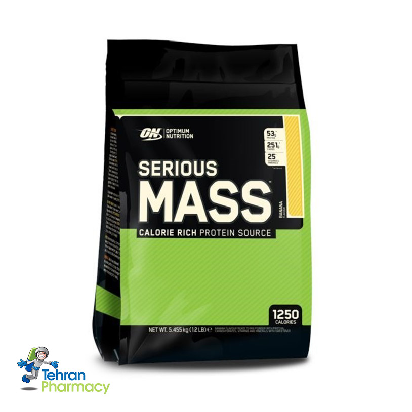 گینر سریوس مس موزی 12 پوندی اپتیموم نوتریشن - ON Serious Mass 