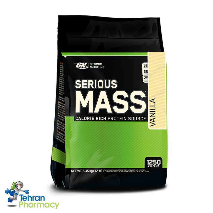 گینر سریوس مس وانیل 12 پوندی اپتیموم نوتریشن - ON Serious Mass 