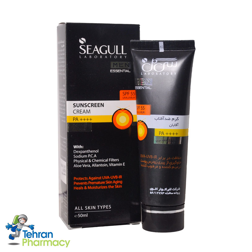 کرم ضد آفتاب سی گل آقایان SEAGULL - SPF55