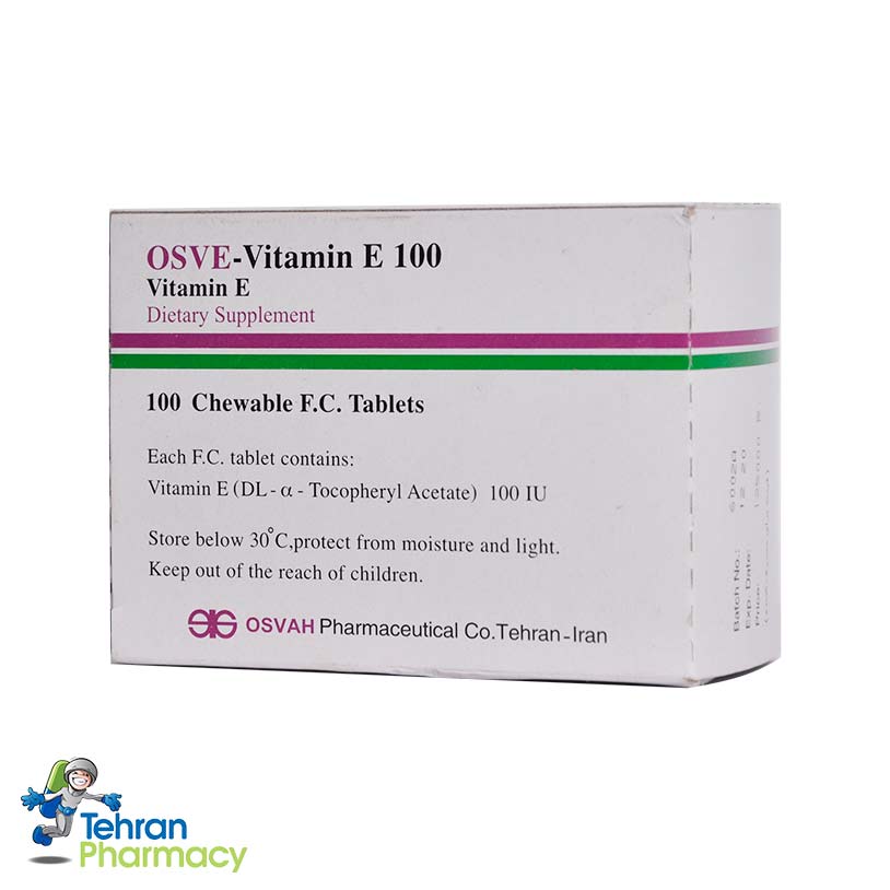  ویتامین E اسوه - OSVE Vitamin E 100