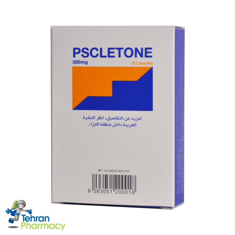 پی اسکلتون دارو پژوهان PSCLETONE - 300mg