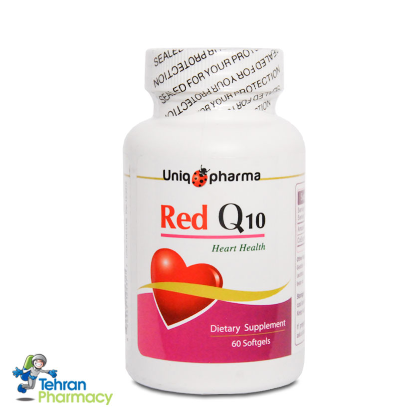 سافت ژل رد کیوتن یونیک فارما -Uniqpharma Red Q10