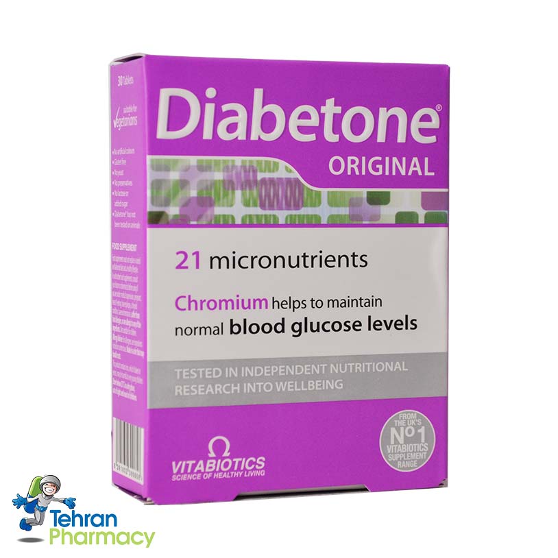 دیابتون ویتابیوتیکس - VITABIOTICS Diabetone