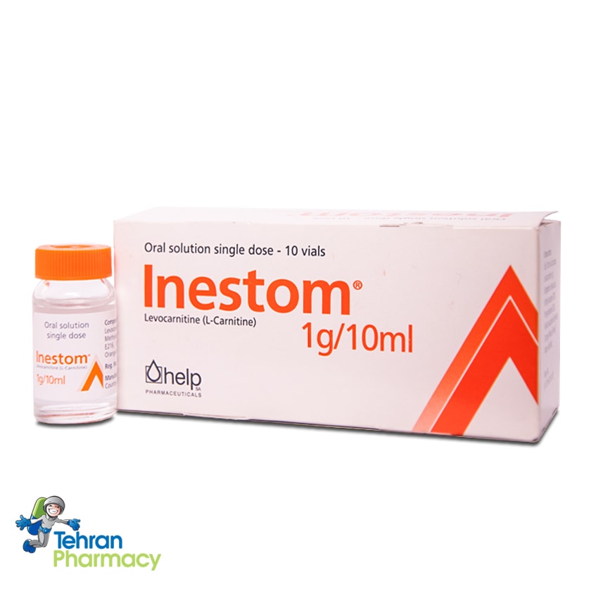 ویال ال کارنیتین اینستوم هلپ - help Inestom vials 