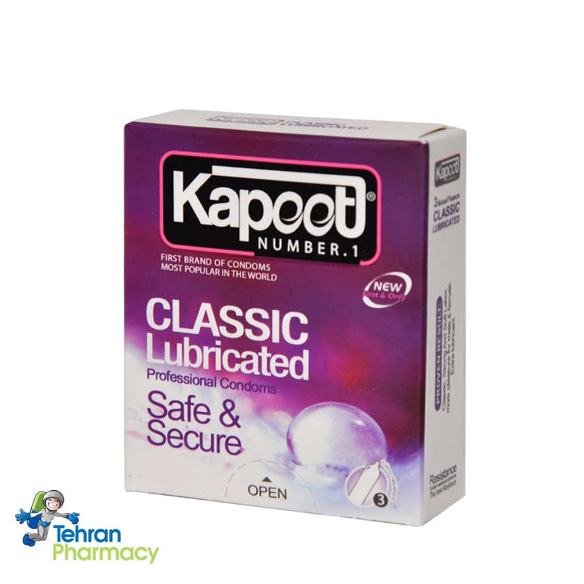 کاندوم لوبریکنت کلاسیک کاپوت 3عددی - Kapoot Classic