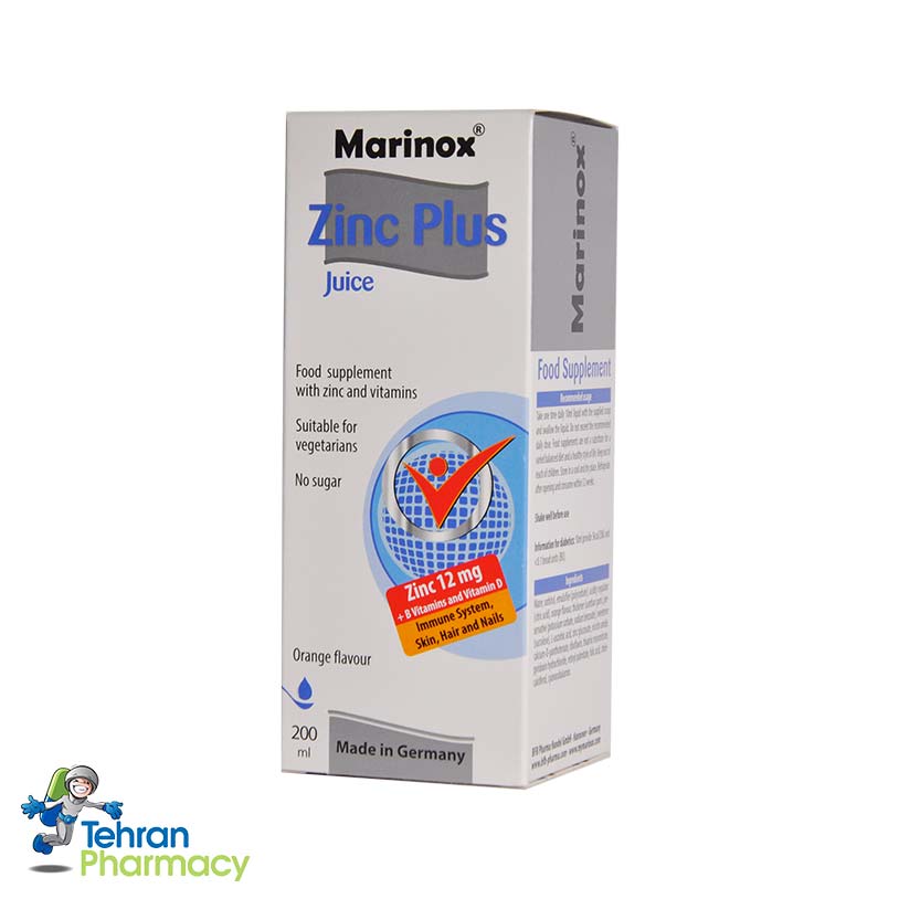شربت زینک پلاس مارینوکس - MARINOX ZINC PLUS  