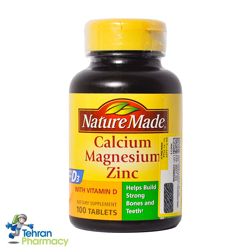 کلسیم منیزیم زینک نیچرمید  - Calcium Magnesium Zinc