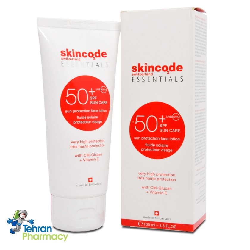 لوسیون ضد آفتاب اسکین کد Skincode - 100 ml SPF50